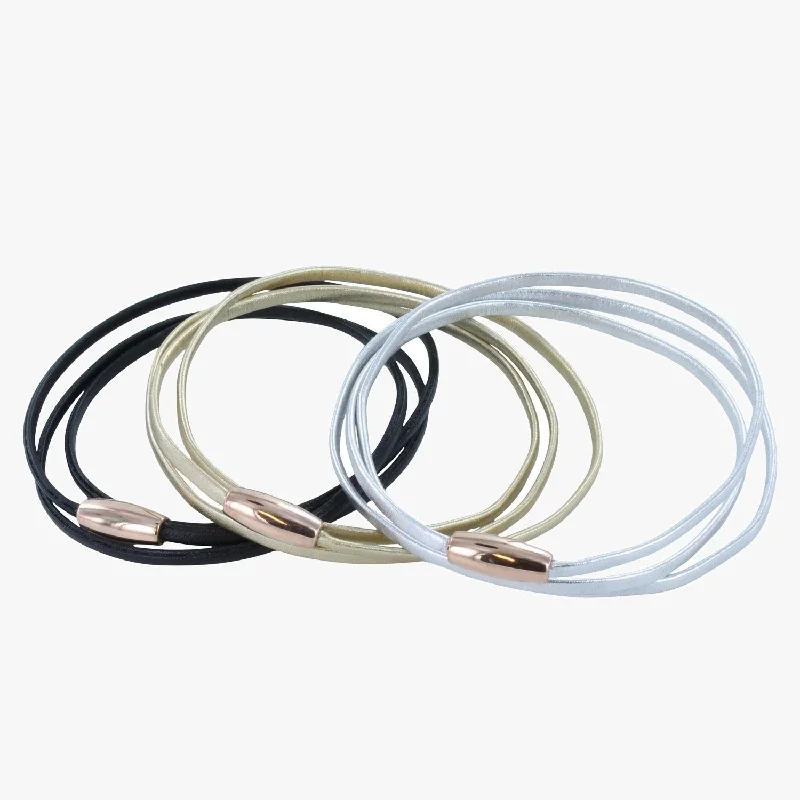 women statement bracelets -Zola Leather Bracelet