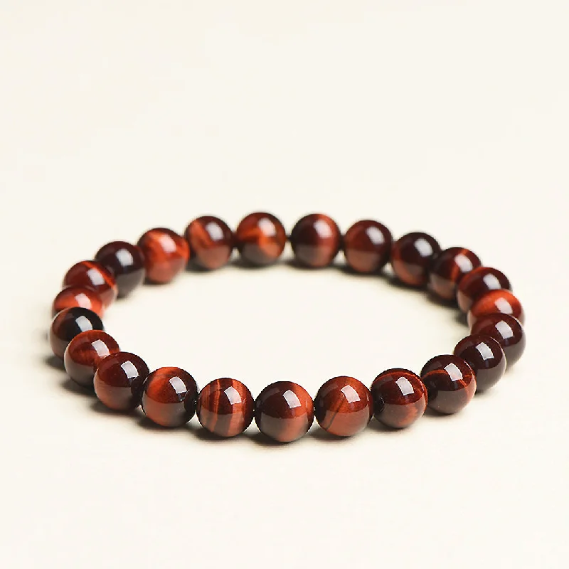 women friendship bracelets -C146 - Red Tiger Eye Bracelet