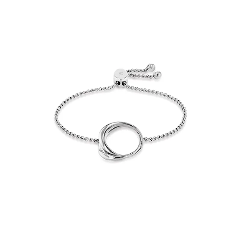 women wedding bangles -Calvin Klein Jewelry Women's Chain Bracelet Ref :35000006