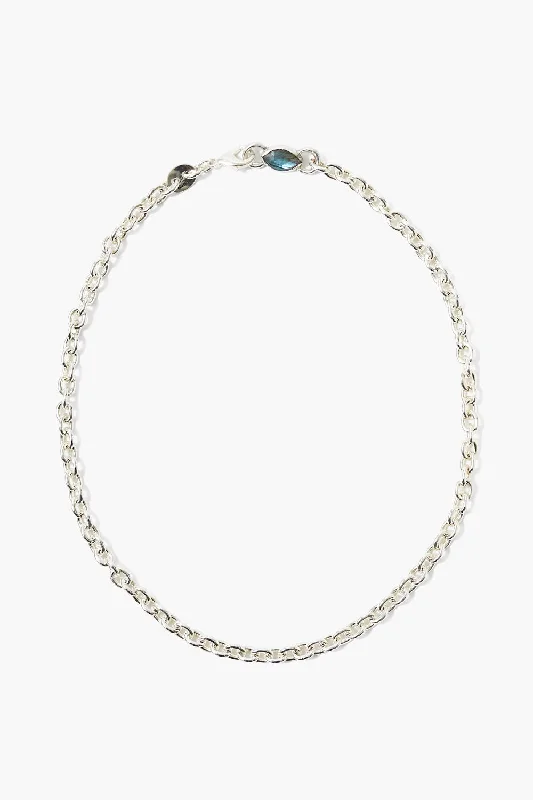 women luxury necklaces -Leona Chain Necklace Labradorite