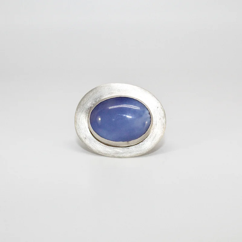 women luxury rings -Chalcedony Ring by Rina Young