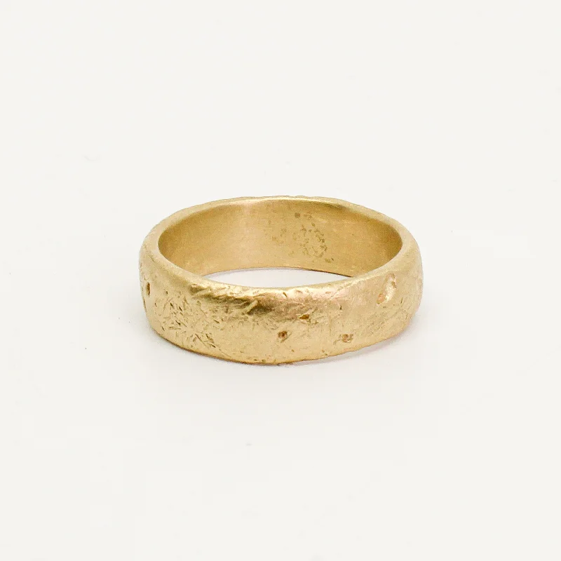 women anniversary rings -NEW! Worn Band 6.5mm in 10k Yellow Gold by Branch