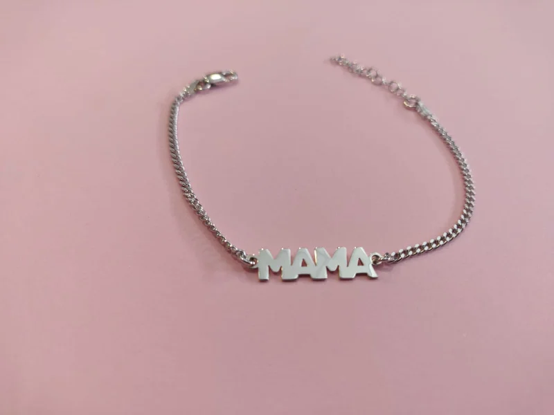 women bangles -Silver 925 Mama Bracelet