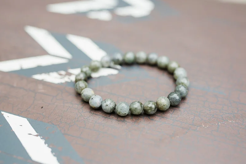 women wedding bracelets -Labradorite Stone Bracelet