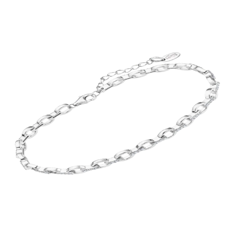 women large bangles -Trendy Silver Bracelet