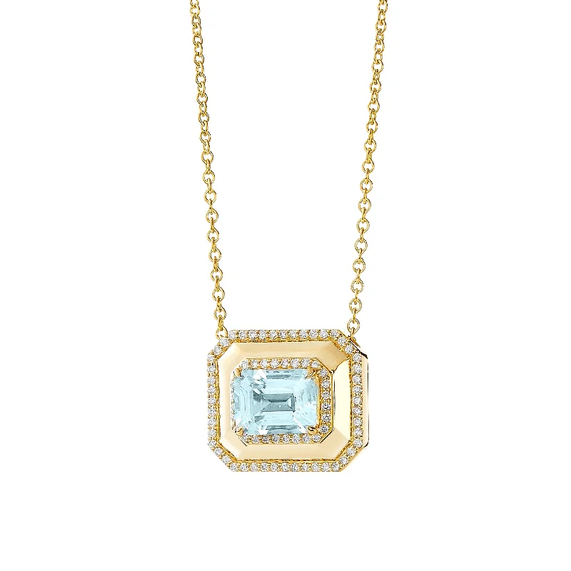 women wedding necklaces -Diamond Geometrix Necklace