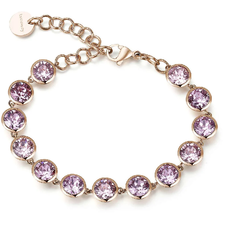 women heart-shaped bracelets -Brosway SYMPHONIA BRACELET - YM35