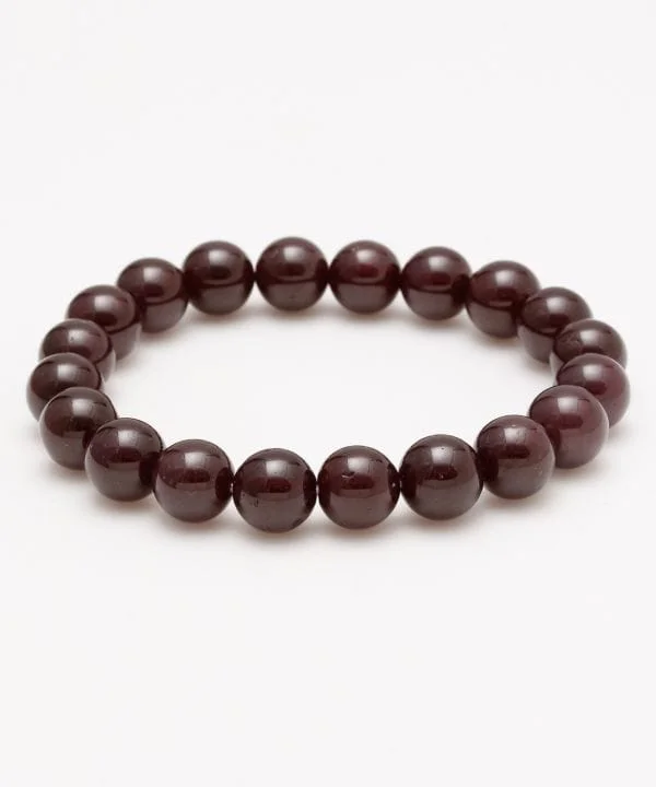 women luxury bracelets -10mm Star Garnet Bracelet