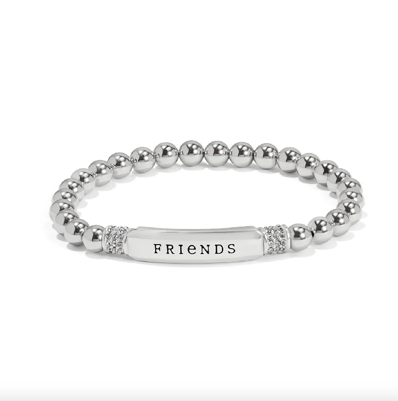 women classic bangles -Meridian Friends Stretch Bracelet