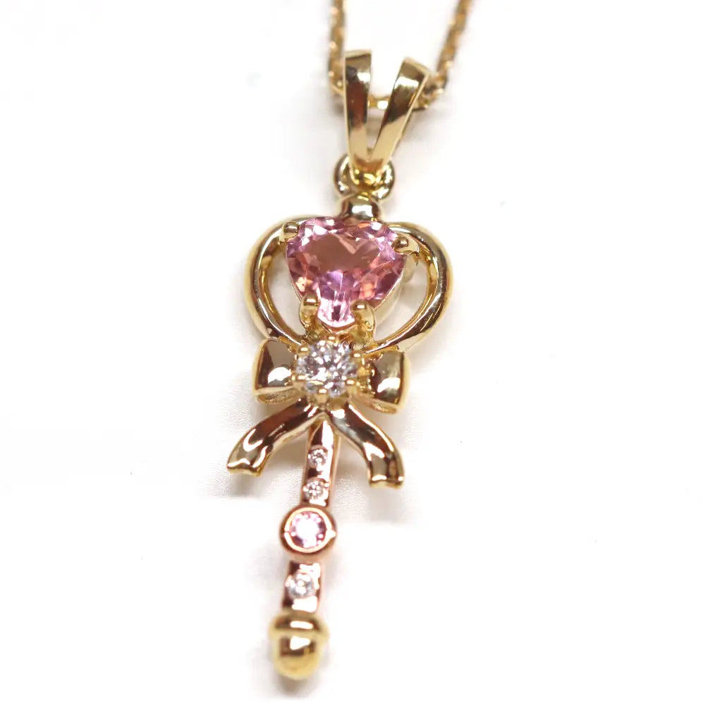 women short necklaces -14KT Love Eternal Pendant