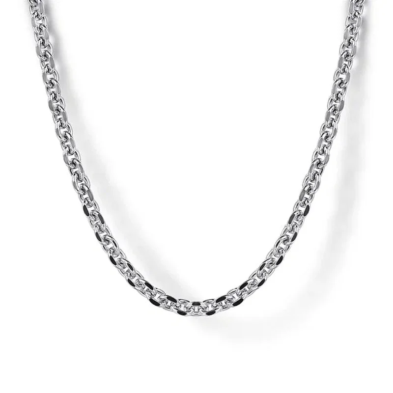 women bridal necklaces -Gabriel & Co. Men's Link Chain Necklace