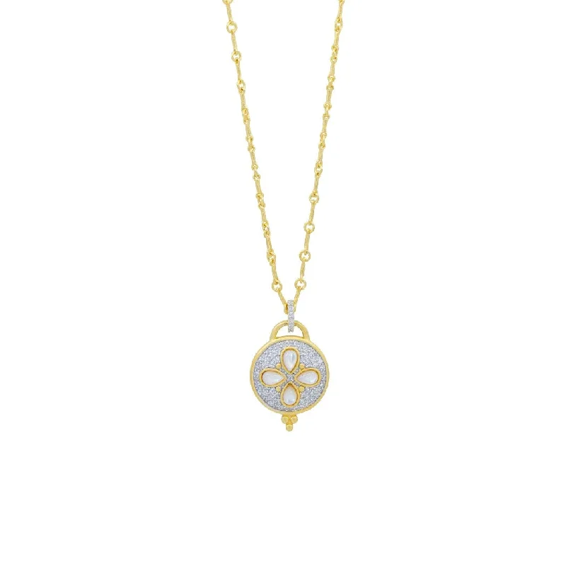 women unique necklaces -Freida Rothman Brooklyn in Bloom Pendant Necklace