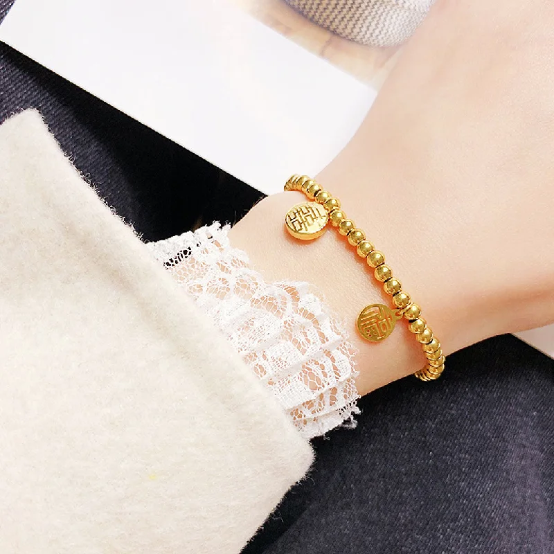 women stackable bangles -Luxe6351 喜福 Bracelet