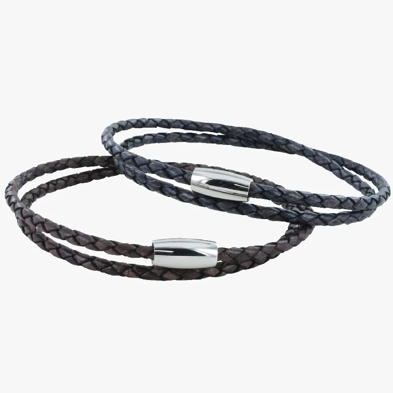 women crystal bangles -Ranger Fine Leather Bracelet