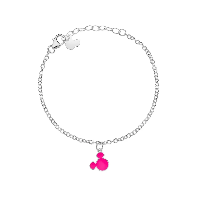 women stackable bangles -Disney Pink Bracelet Ref :BS00067SL-55.CS