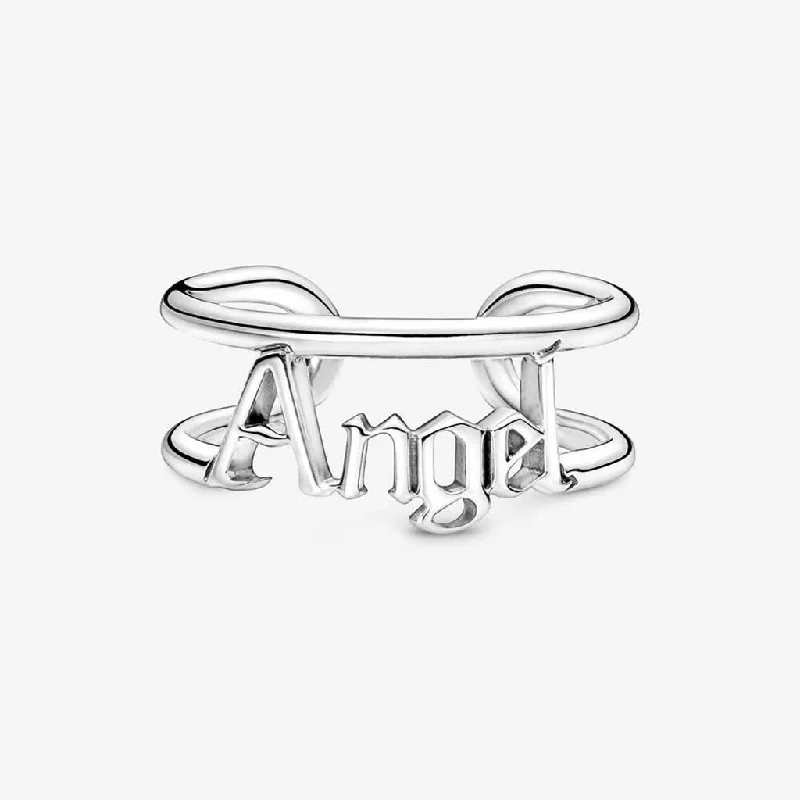 women art deco engagement rings -PANDORA : Pandora ME Angel Open Ring