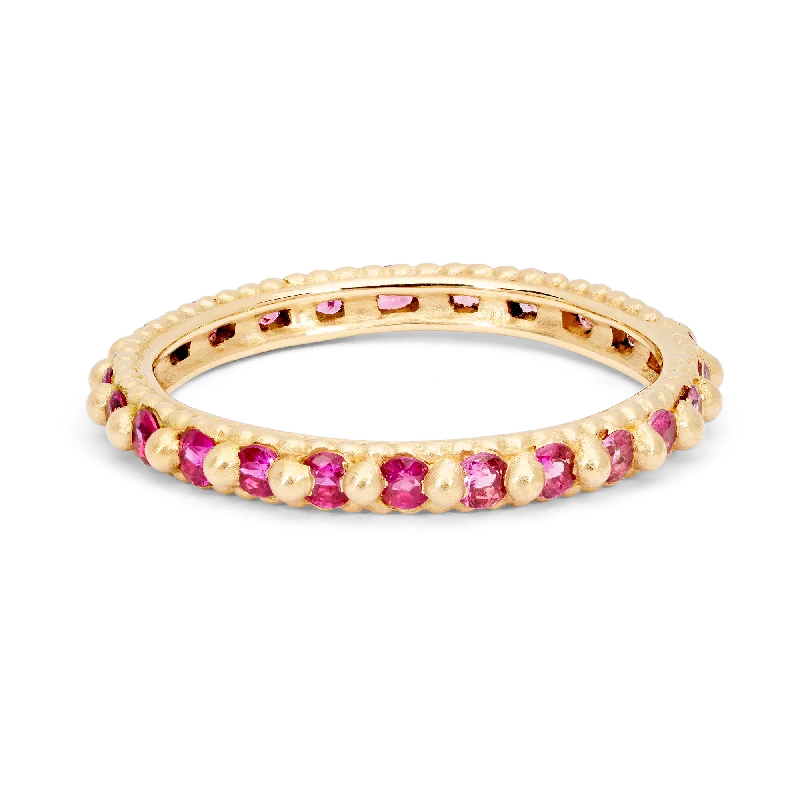 women eternity rings -Pink Fade Ramona Ring - Made to Order