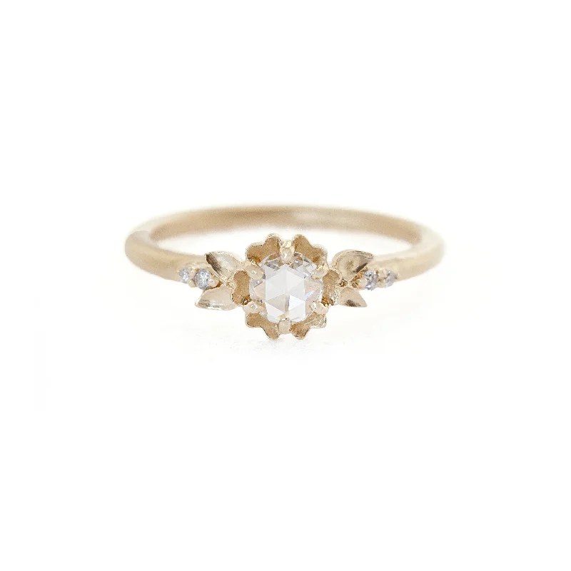 women eternity bands -Buttercup Kaye Cherie Diamond and 18 KT Yellow Gold Ring By Megan Thorne