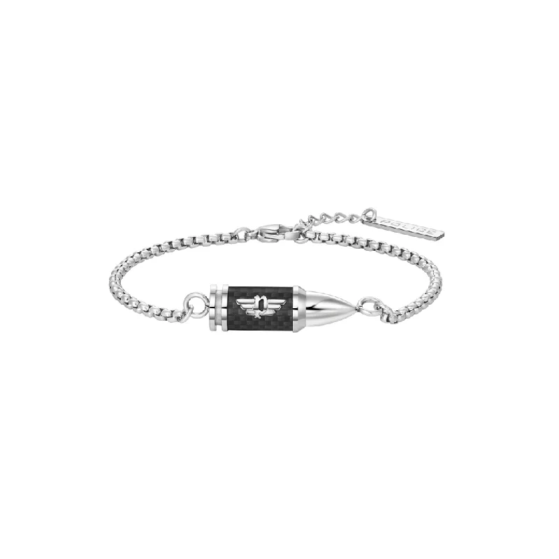 women stack bracelets -Police Men's Steel Bracelet Ref :PEAGB0005610