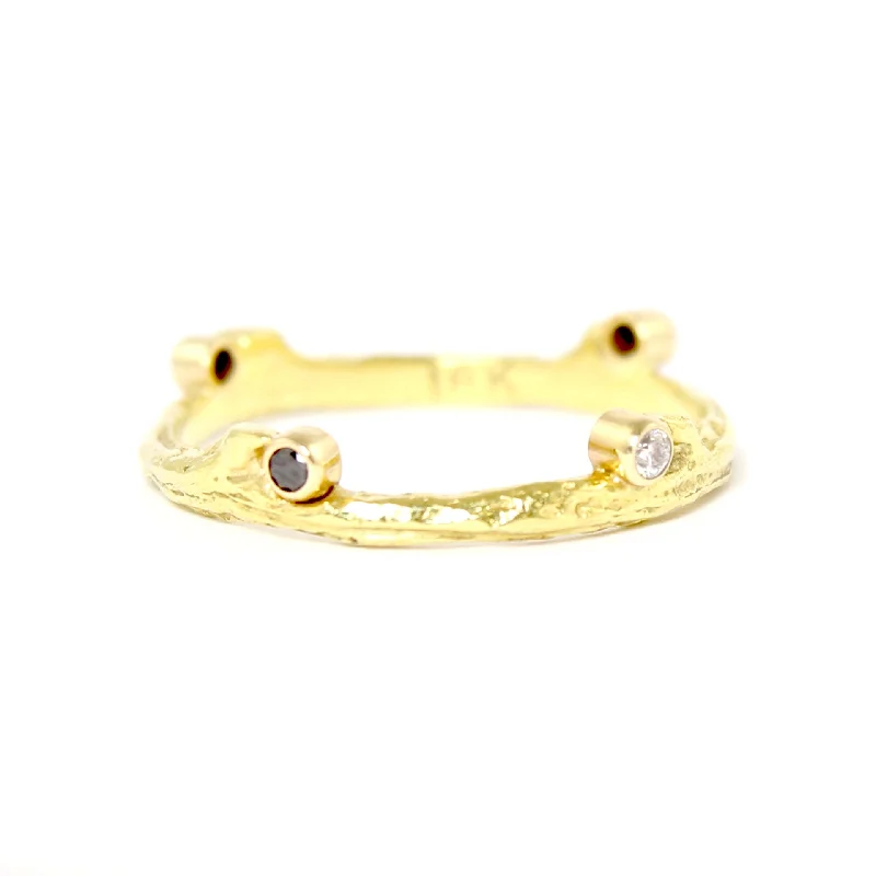 women custom rings for women -SALE! Hemp Ring in Yellow Gold by Sarah Graham