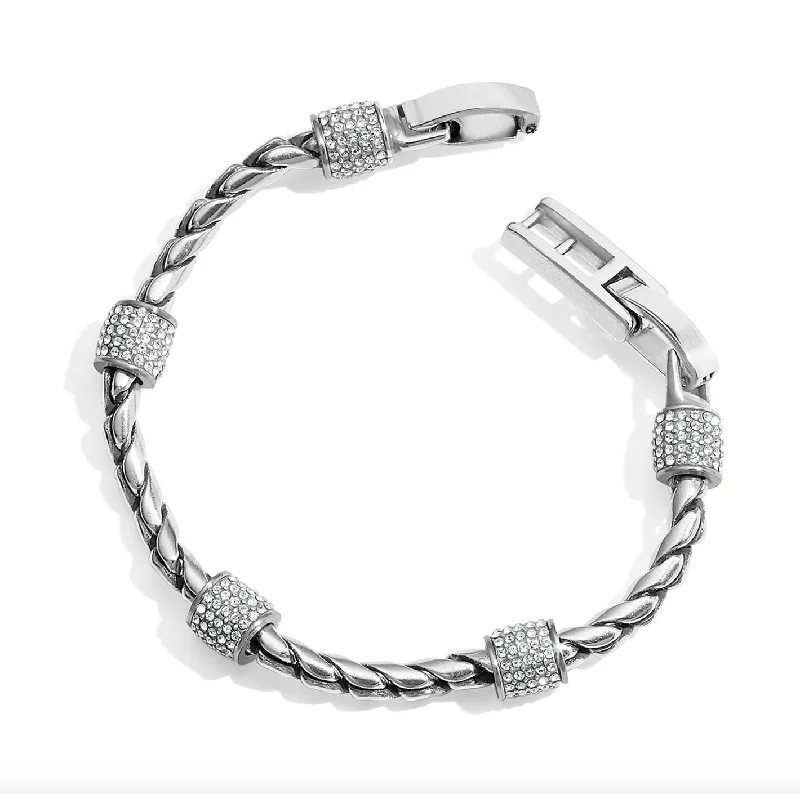 women engraved bangle sets -Meridian Bracelet