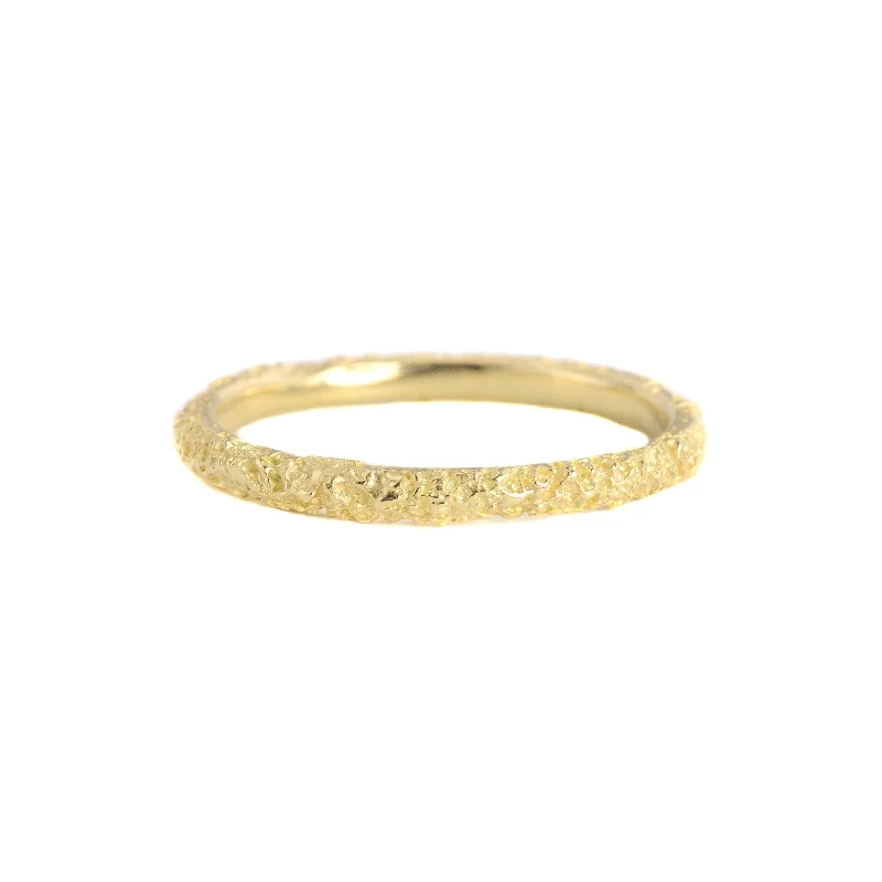 women art deco wedding bands -Moss Dome Band in 14k Gold by Branch