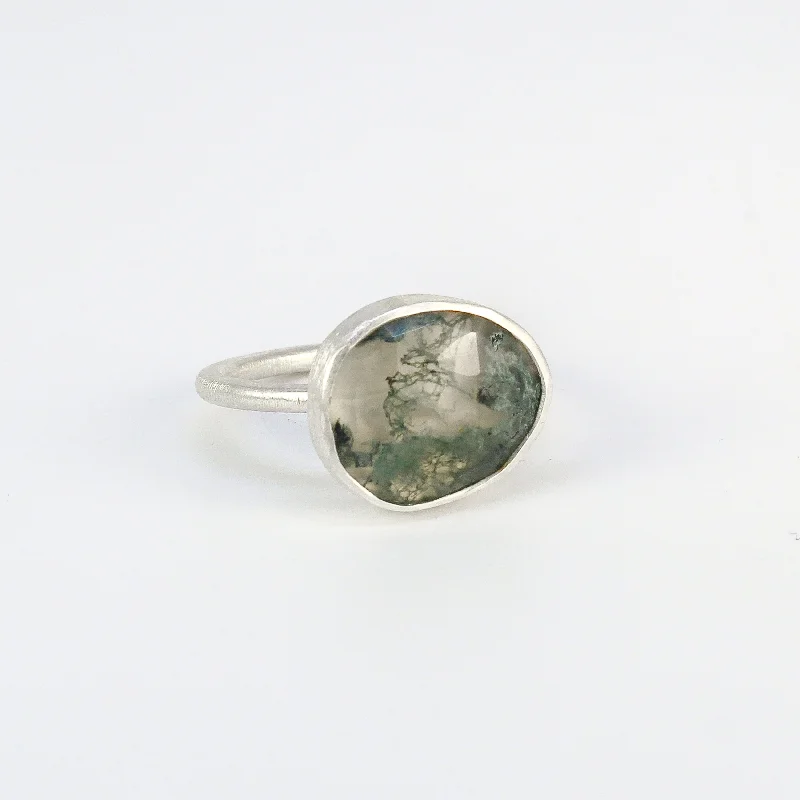 women chic rings -NEW! Moss Agate Ring Ashley Procopio