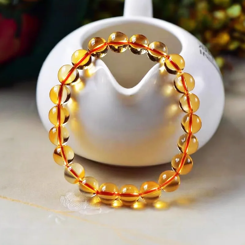 women pearl bracelets -C141 - Citrine Bracelet