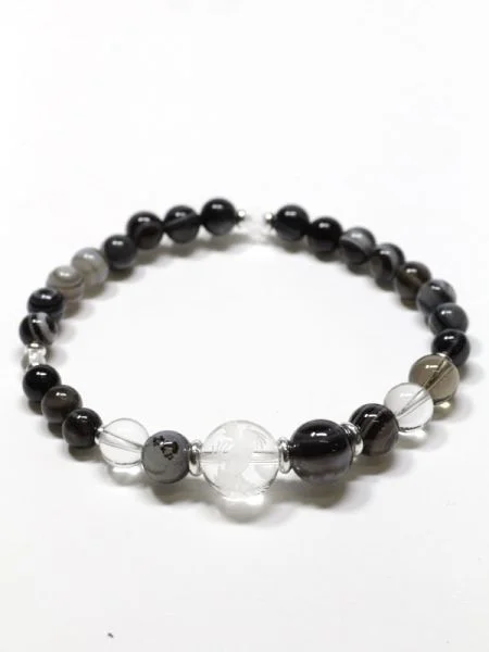 women pearl bracelets -RYUJIN - Eye Agate Bracelet