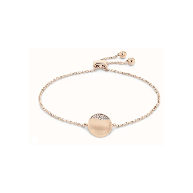 women rose gold bangles -Calvin Klein Bracelet Ref :35000136